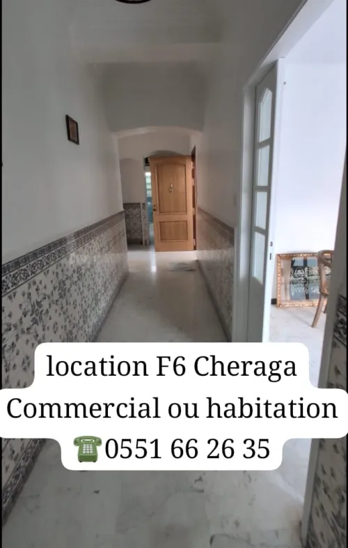 Location Appartement F6 Alger Cheraga