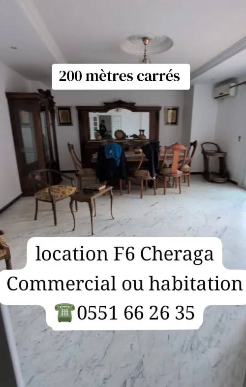 Location Appartement F6 Alger Cheraga
