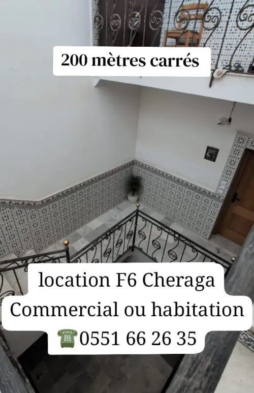 Location Appartement F6 Alger Cheraga