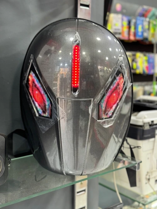 Sac à dos LED pour moto