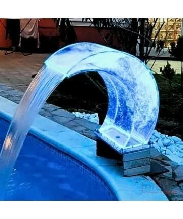 Cascade Acrylique LED RGB 