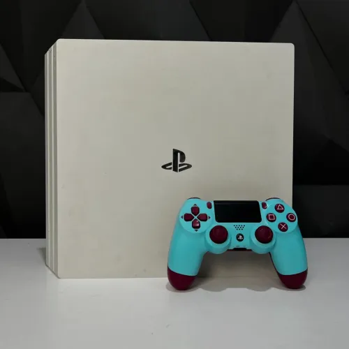 PLAYSTATION 4 PRO / PS4 PRO WHITE / NON FLASHÉ / 1 MANETTE / 1TB