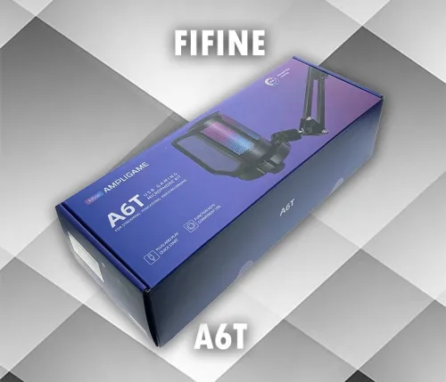 FIFINE A6T + STAND / MIC / WIRED