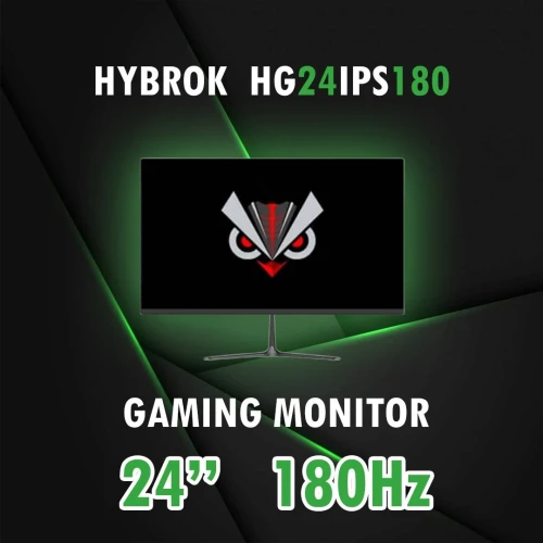 HYBROK HG24IPS180 / GAMING MONITOR / IPS / 180Hz / 1MS / 24"