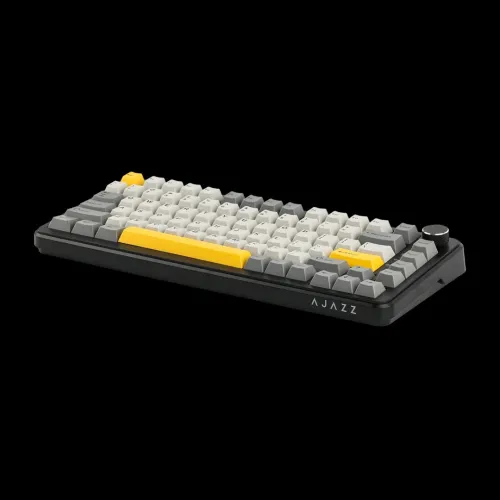 AJAZZ AK820 MAX HE / MAGNETIC KEYBOARD / (GRAY-YELLOW) /