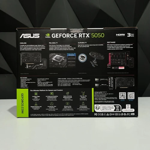 ASUS RTX 5050 DUAL / 8GB