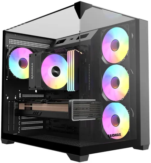 RAIDMAX INFINITA i620 / GAMING CASE / TRI- GLASS /