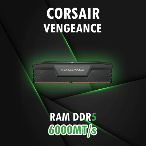 CORSAIR RAM VENGEANCE / 16GB / 6000MT/S / DDR5