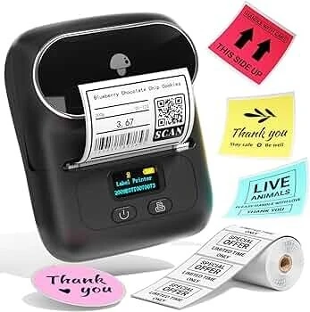 Papier pour imprimante étiqueteuse Phomemo M110 (Rouleau/300Tickets)
