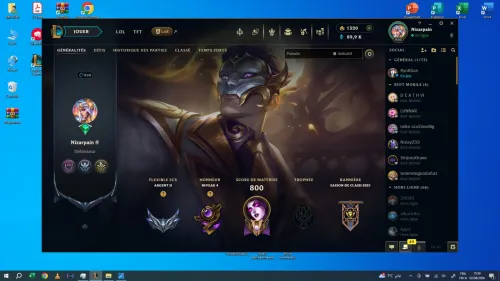 compte League of legends euw