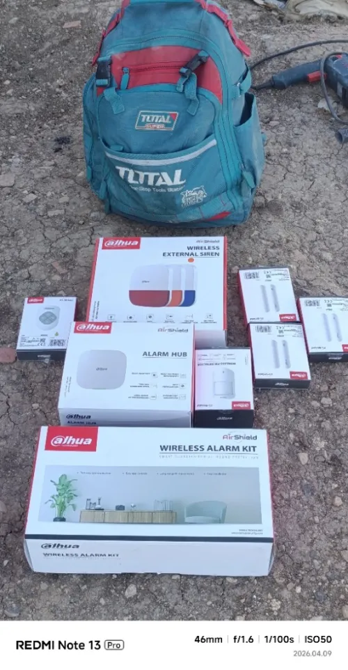 Installation camera de surveillance et systèmes d'alarme