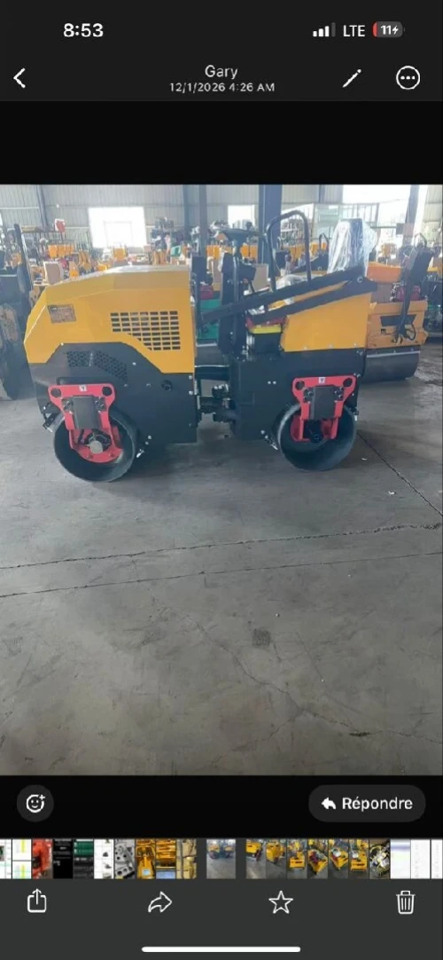 Rouleau compacteur 2 Ton 2026