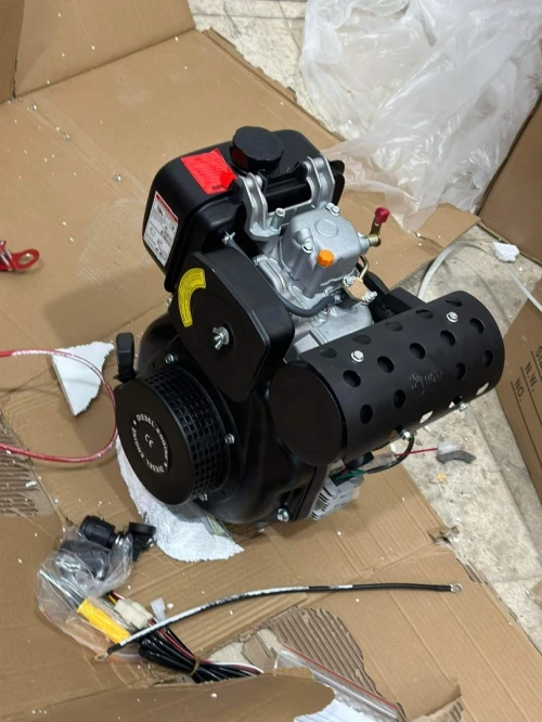 Moteur diesel et essence 13 HP avec démarreur 2025