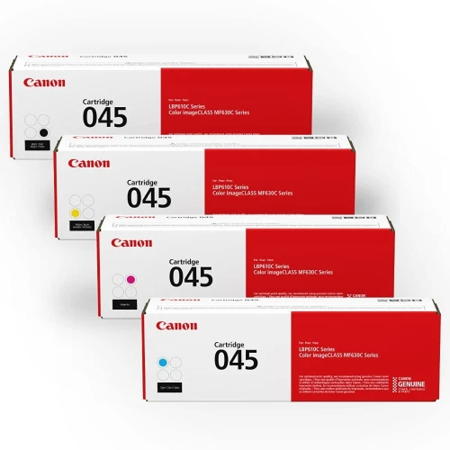 TONER 045 CANON ORGINALE PACK DE 4 COULEURS