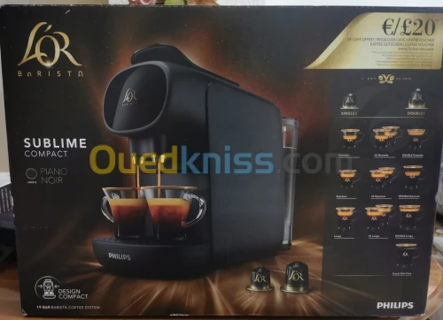 Machine à café L'Or philips barista sublime + 9 capsules offert 