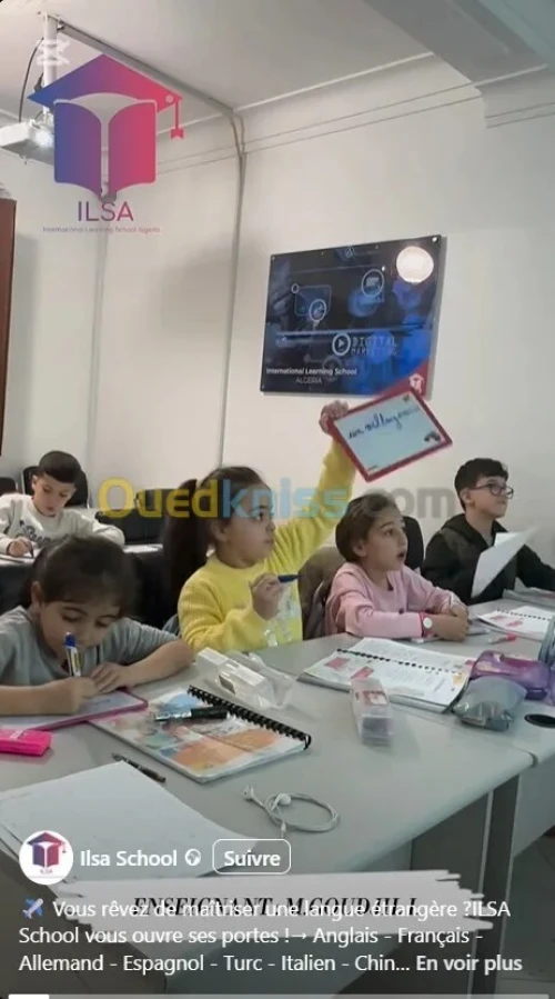 Ecole des langues Anglais Français Allemand Espagnol Italien Turc Russe Chinois TOEFL IELTS TCF DALF