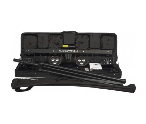 Algam Lighting FLORIDA BAR II projecteurs et FX 4-en-1 sur pied