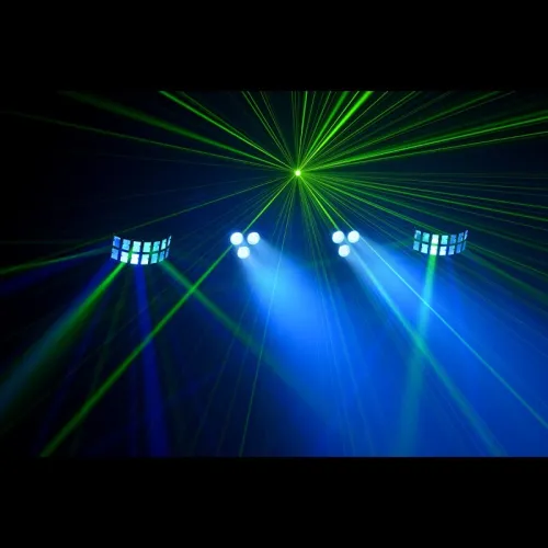 Algam Lighting FLORIDA BAR II projecteurs et FX 4-en-1 sur pied