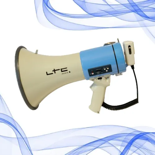 LTC - MEGAPHONE 60W AVEC SIRENE & PORT USB/SD