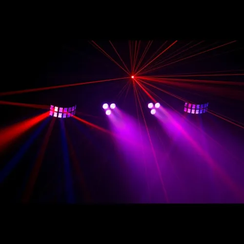 Algam Lighting FLORIDA BAR II projecteurs et FX 4-en-1 sur pied