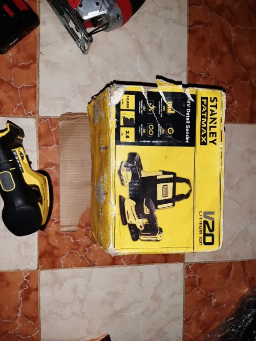 Ponceuse stanley v20 lithium