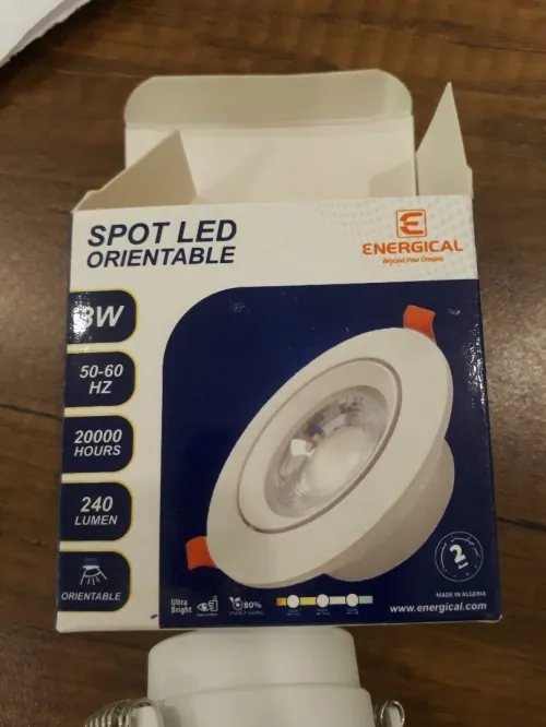 Spot led orientable
