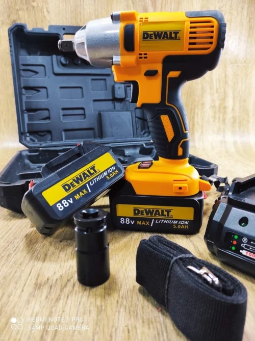 Bouleuneuse dewalt 88V 5AH (clé a choc) double batterie👌