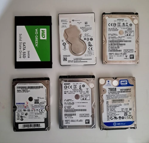 Disque dur HDD sata 2.5" (250gb, 320gb, 500gb, 750gb, 1tb)