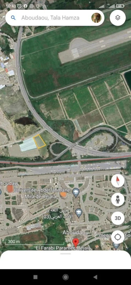 Vente Terrain Béjaïa Tala hamzadaira