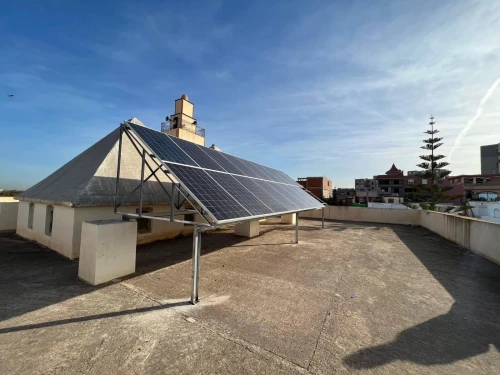 Installation pour les écoles et mosquées énergie solaire photovoltaïque