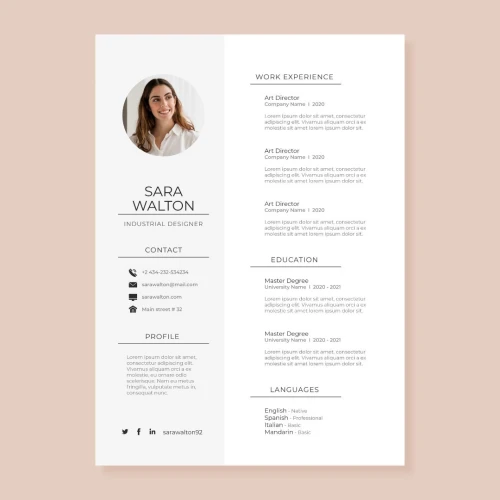 Creation de CV en 1h 