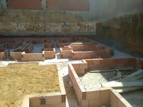 Construction des villas