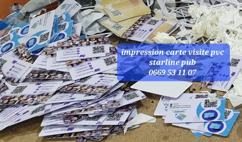Carte professionnel pvc
