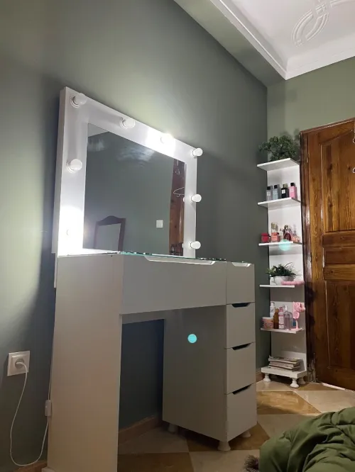 Coiffeuse et etager