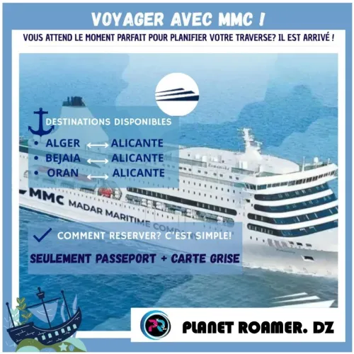 Billets d'Avion promo - Istanbul - Arabie Saoudite  / Traverses Maritime : MARSEILLE - ESPAGNE