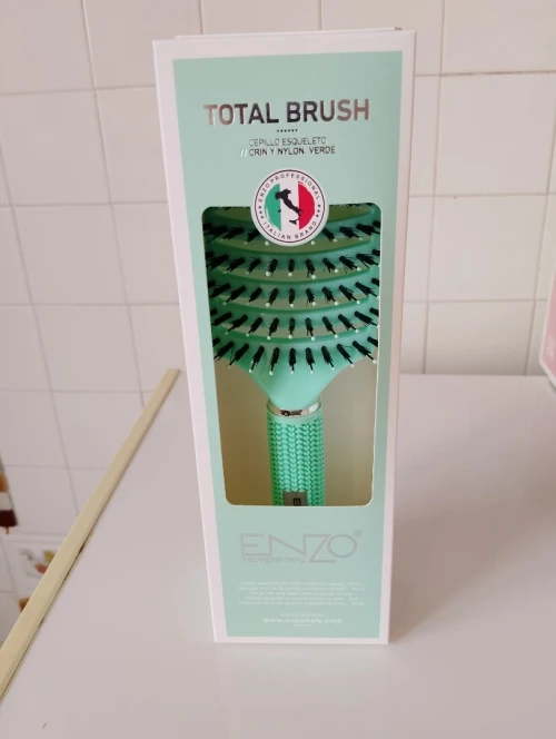 Brosse à cheveux ENZO démêlante sans douleur 