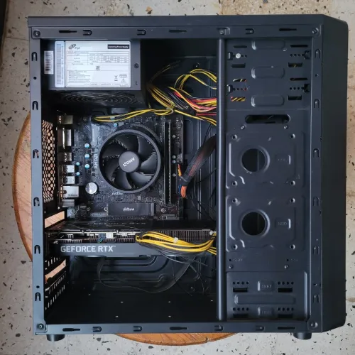 Pc gamer 3400g / rtx 3060 12gb / 16gb 2666 mhz / 1tb nvme