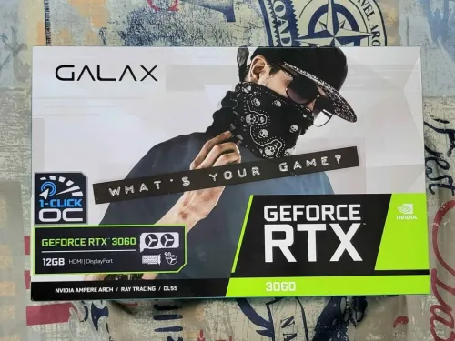 Rtx 3060 12gb ,Max temp 66c , utilisé 