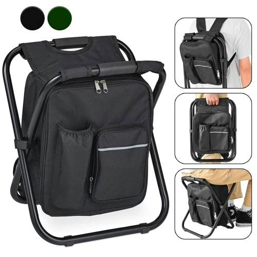 Sac à Dos Isotherme et Chaise Multifonction pour Camping 3en1  كرسي وحقيبة تخييم