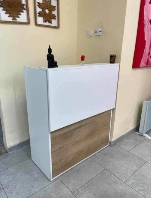 Fabrication Comptoirs de réception moderne sur mesure 
