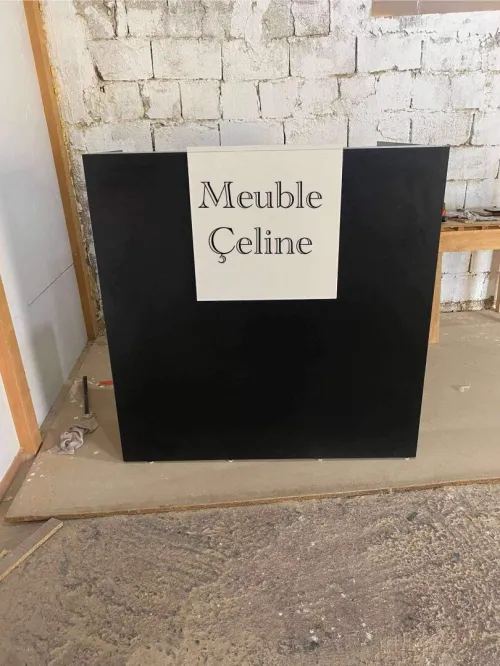 Fabrication Comptoirs de réception moderne sur mesure 
