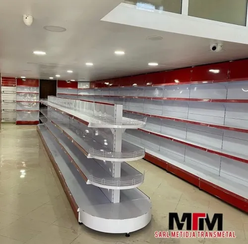 Rayonnage métallique / Rayonnage Supérette / Rayonnage Étagère / Rayonnage Magasin / Rayonnage lourd