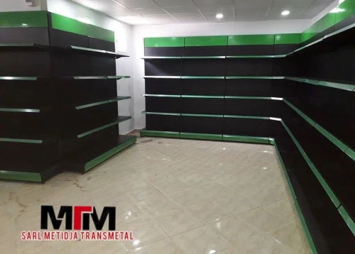 Rayonnage métallique / Rayonnage Supérette / Rayonnage Étagère / Rayonnage Magasin / Rayonnage lourd