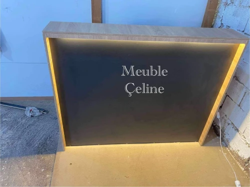 Fabrication Comptoirs de réception moderne sur mesure 
