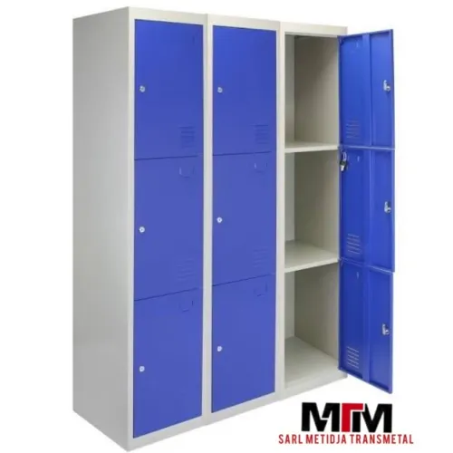 Armoire Multicases, Vestiaire Métallique, Classeur Métallique porte Document et Clapper 10 cases 