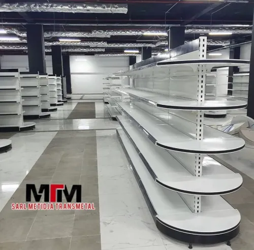 Rayonnage métallique / Rayonnage Supérette / Rayonnage Étagère / Rayonnage Magasin / Rayonnage lourd