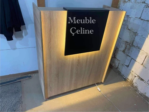 Fabrication Comptoirs de réception moderne sur mesure 