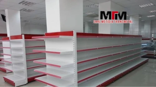 Rayonnage métallique / Rayonnage Supérette / Rayonnage Étagère / Rayonnage Magasin / Rayonnage lourd