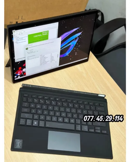 ASUS ROG Flow Z13 i9 13Gen _RTX4050_16GB RAM_ 1TB SSD جاي من أمريكا موديل ڨاوي وخفيف حالة شابة بزاف