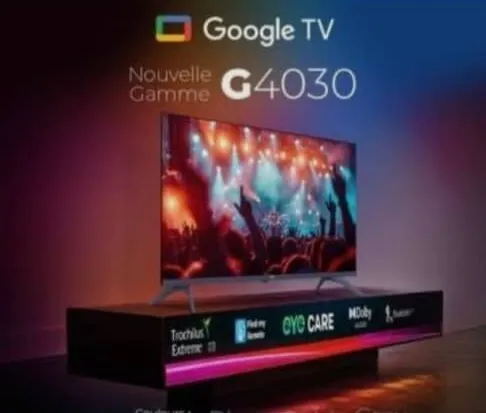 40" IRIS GOOGLE TV G4030 SMART ANDROID 14 40 pouces